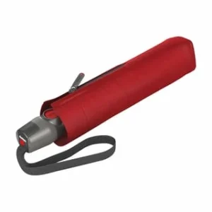 Knirps Taschenschirm, “Duomatic”, Uni RED 6