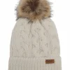 Barbour® Pudelmütze, Bommel, Strick, Für Damen WH11 CLOUD 10